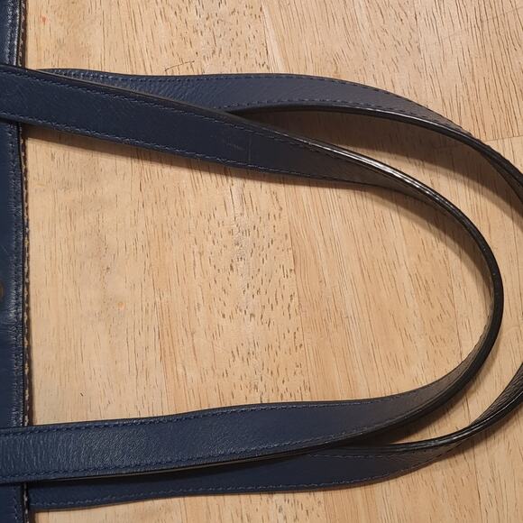 MARC BY MARC JACOBS BLUE ISLE DE SEA TINA WOVEN TOTE PURSE DESIGNER BAG - Picture 16 of 16